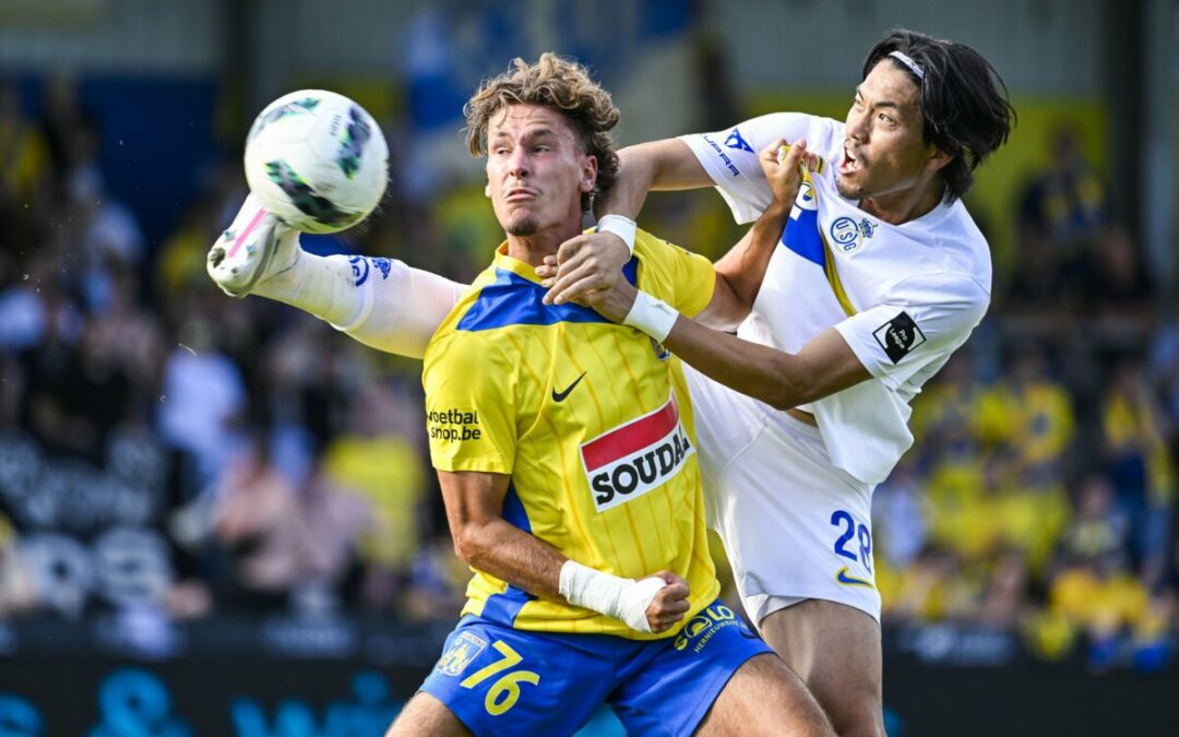 Lucas Stassin pose un tacle appuyé - ASSE