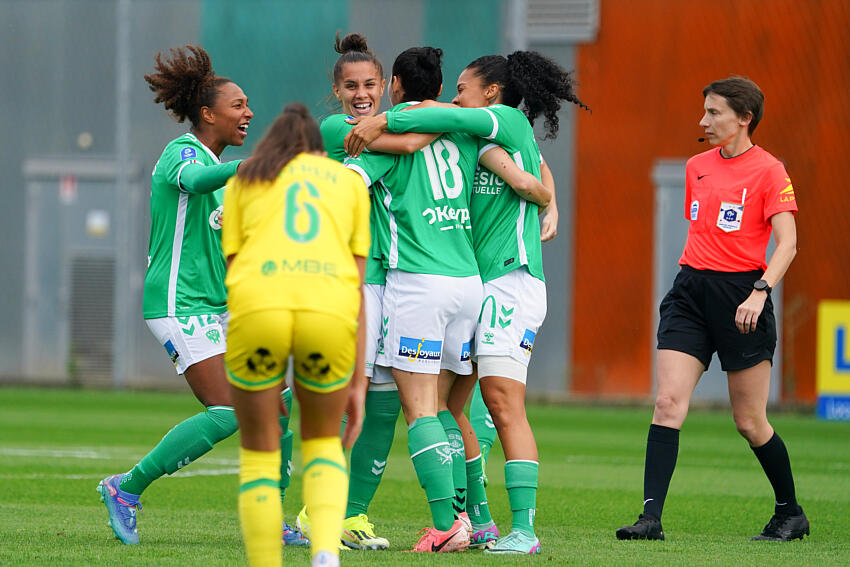 Nantes-ASSE : Le coup de maître des Vertes