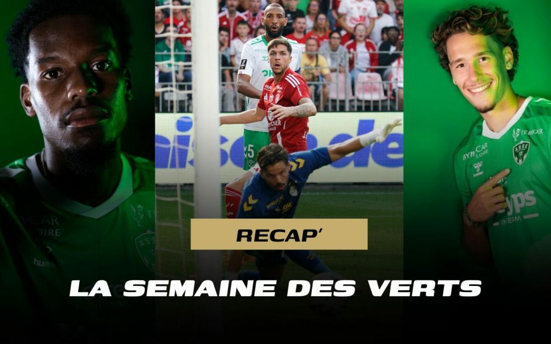 Fin de mercato agitée, humiliation à Brest… La semaine de l’ASSE