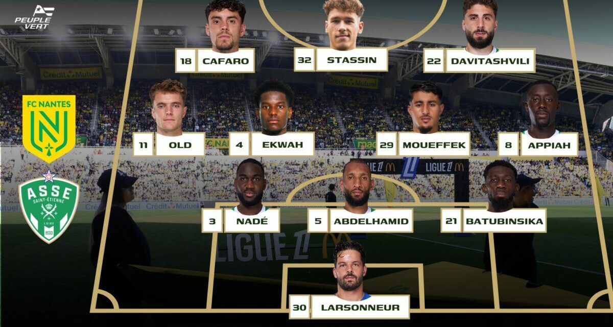 Compo probable : L’ASSE vers un 11 inédit à Nantes !