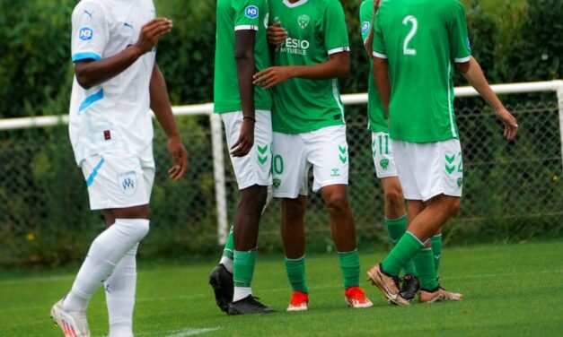 ASSE : Le bonbon de Nguessan contre l’OM en images !