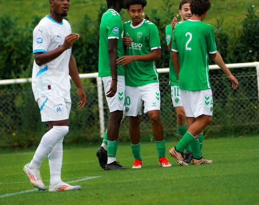 ASSE : Le bonbon de Nguessan contre l'OM en images !