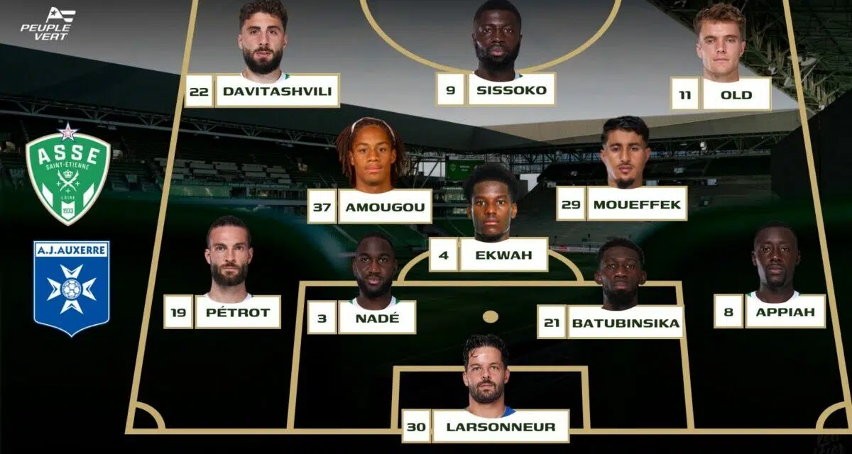 ASSE - AJA : Vers un 11 avec des choix forts !