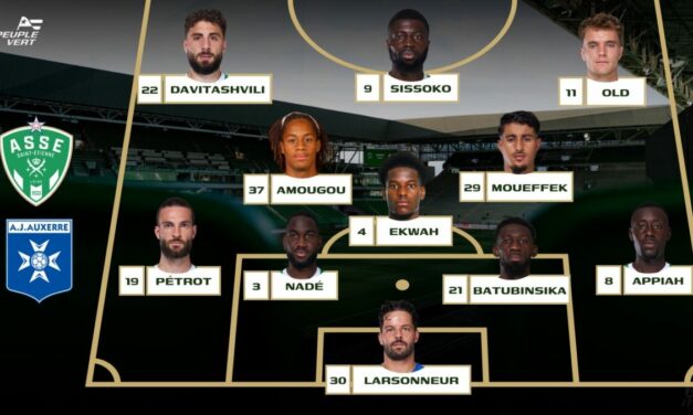 ASSE - AJA : Vers un 11 avec des choix forts !