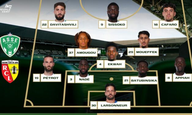 Compo Probable : Un changement majeur pour l'ASSE !