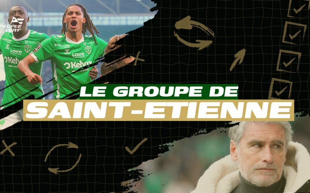 ASSE-OM : Un groupe stéphanois de 20 avec 3 surprises !