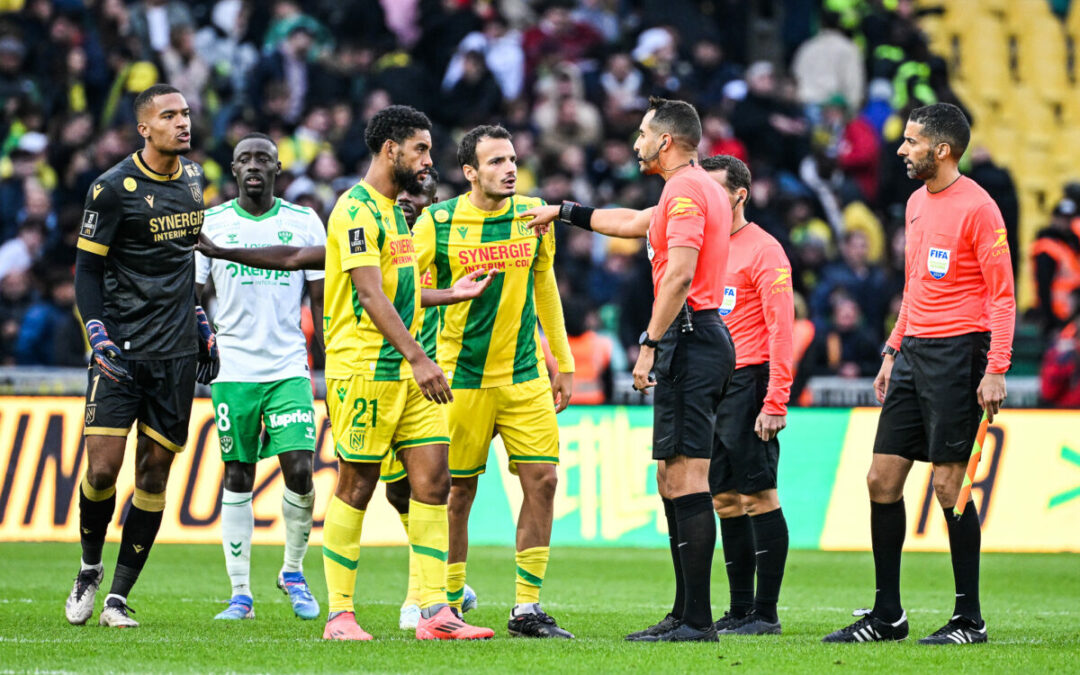 Le vestiaire nantais s'embrase après le passage de l'ASSE !