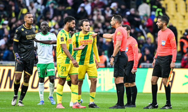 Le vestiaire nantais s'embrase apr&egrave;s le passage de l'ASSE !
