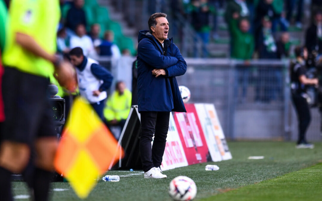 Ligue 1 : Pélissier charge ses joueurs après la victoire de l'ASSE