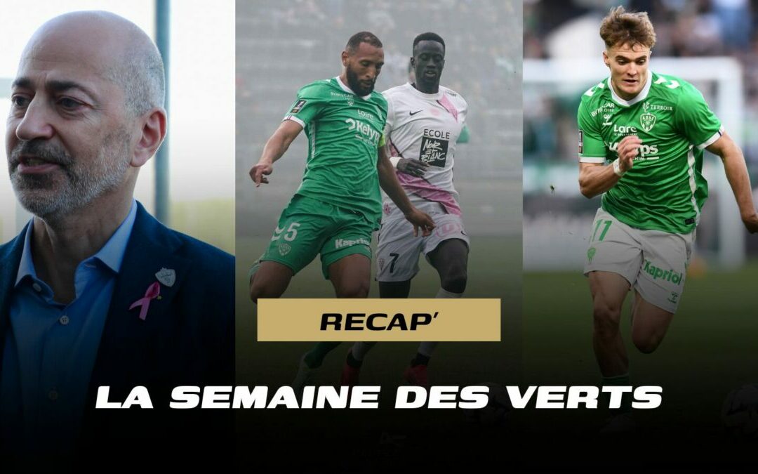 Longue blessure, défaite... Retour sur la semaine de l'ASSE