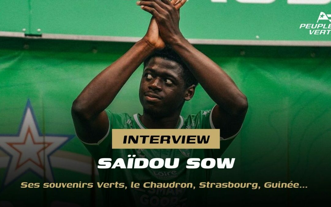 Saïdou Sow : « Revenir dans ce stade me touche en plein coeur »