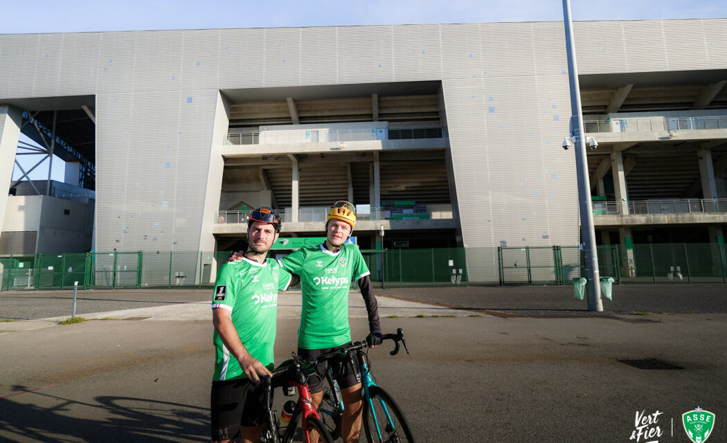 ASSE : De Saint-Etienne à Angers en Vélo !