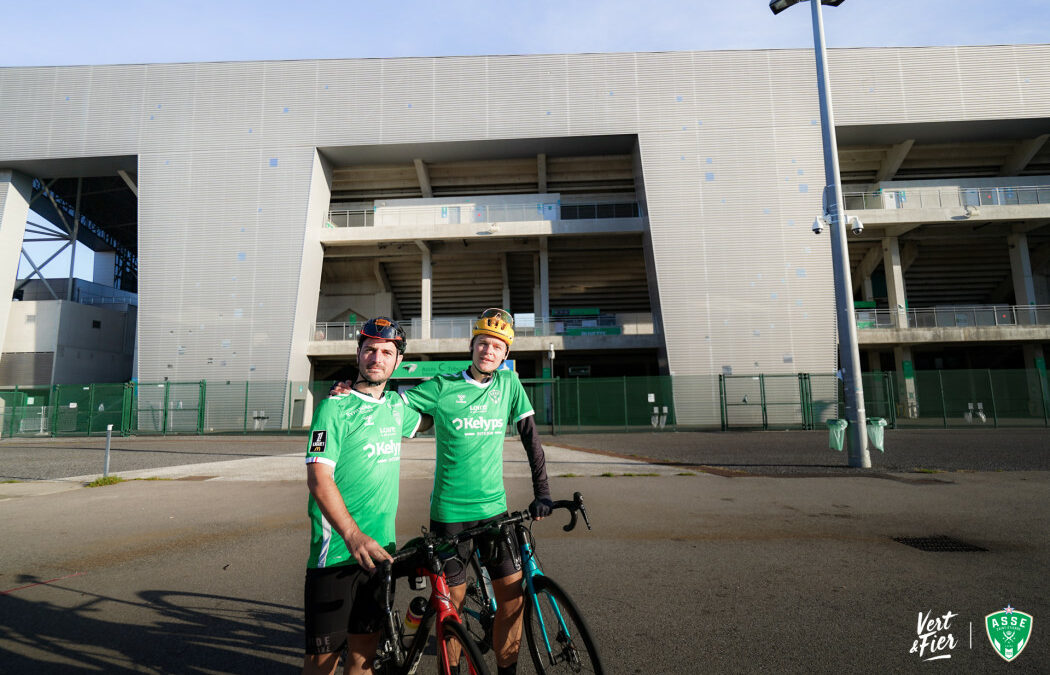 ASSE : De Saint-Etienne à Angers en Vélo !