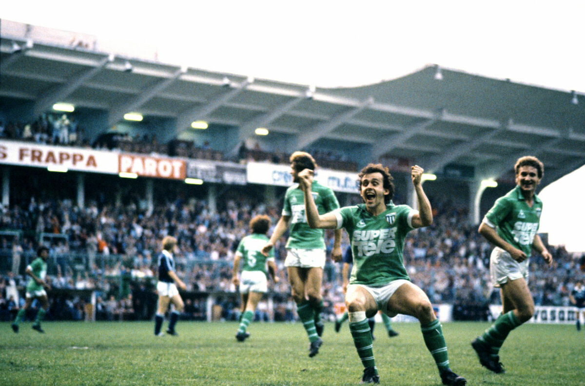 Johnny Rep 🇳🇱 & Michel Platini 🇫🇷 al Saint Étienne