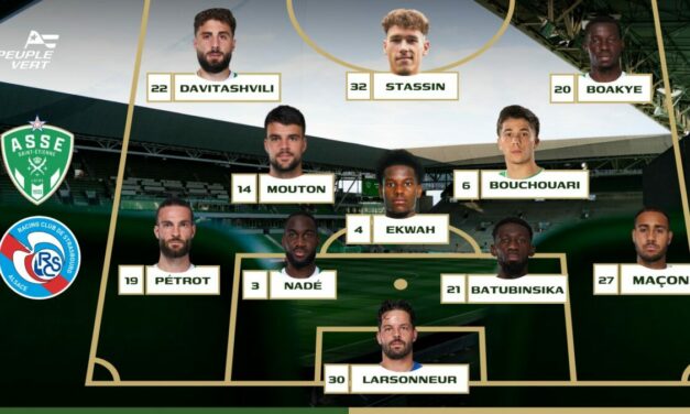 ASSE : 2 changements pour ODO face à Strasbourg !
