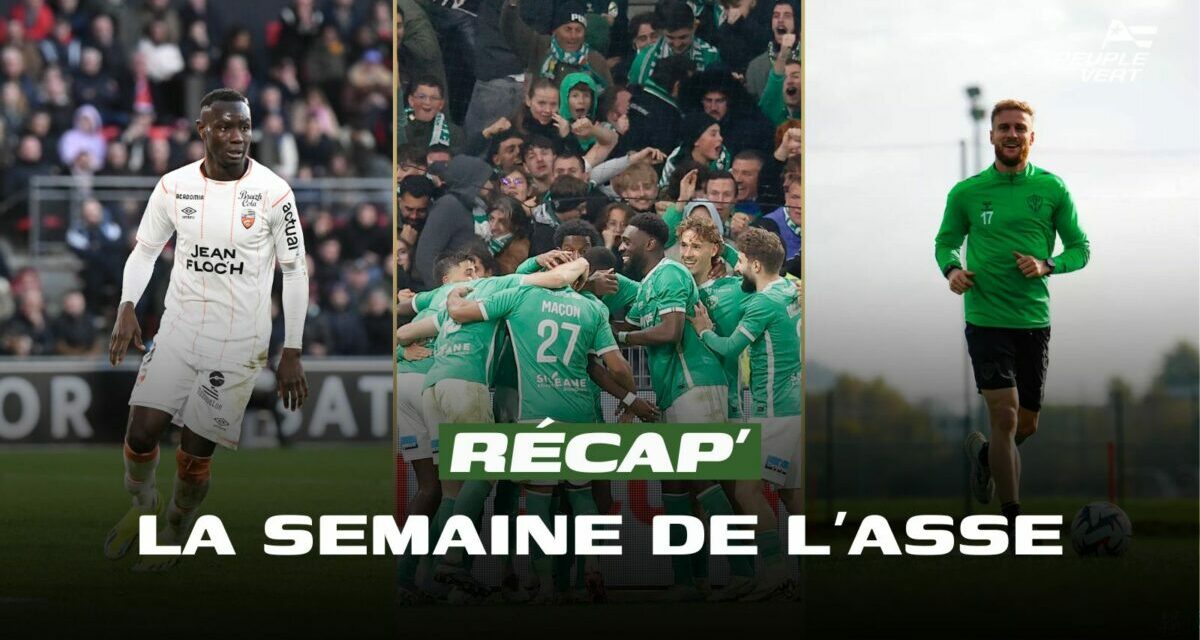 Une belle réaction : retour sur la semaine de l'ASSE