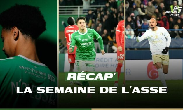 Victoire cruciale : retour sur la semaine de l'ASSE