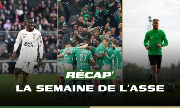 Une belle réaction : retour sur la semaine de l'ASSE