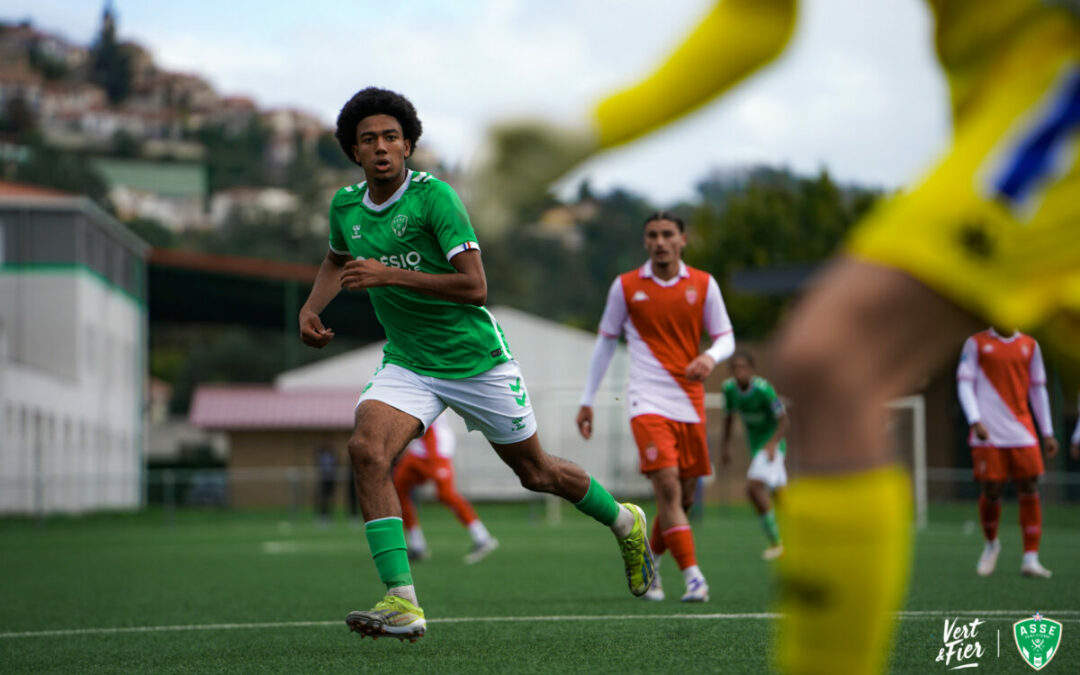 ASSE : Les 4 buts des U19 stéphanois en images !