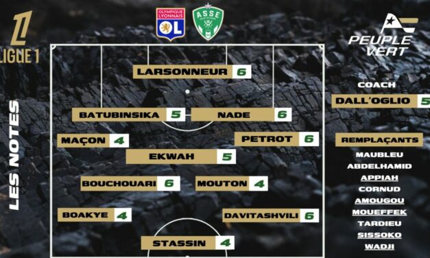 OL-ASSE : Les notes de la rédac' et l'homme du match !
