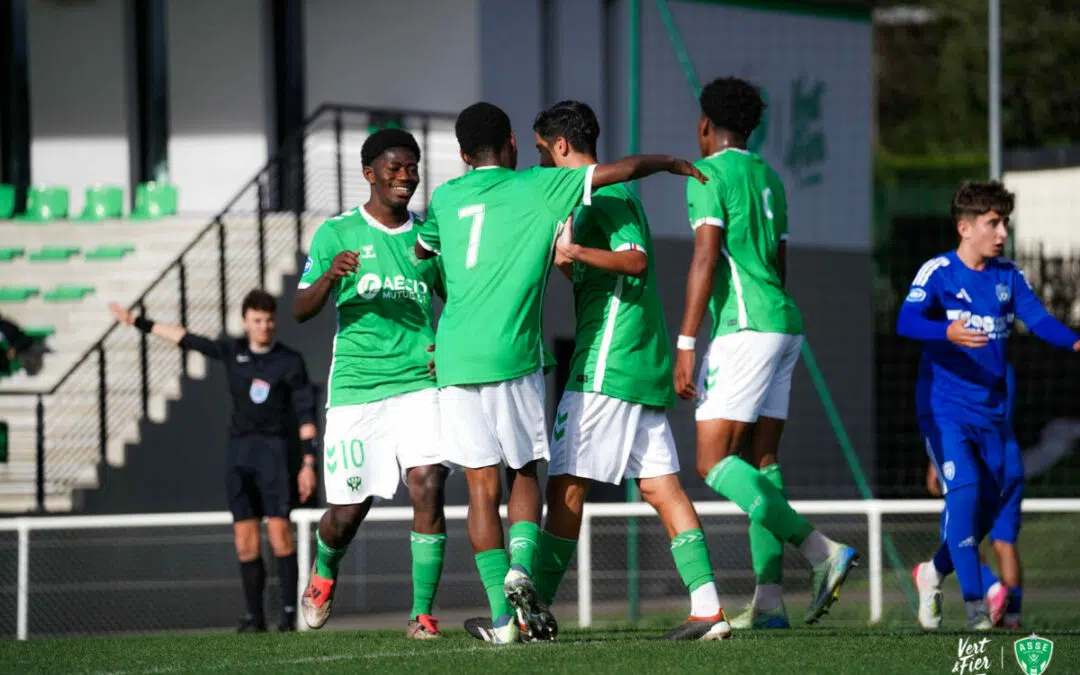 ASSE : Les 14 buts contre les Corses en images
