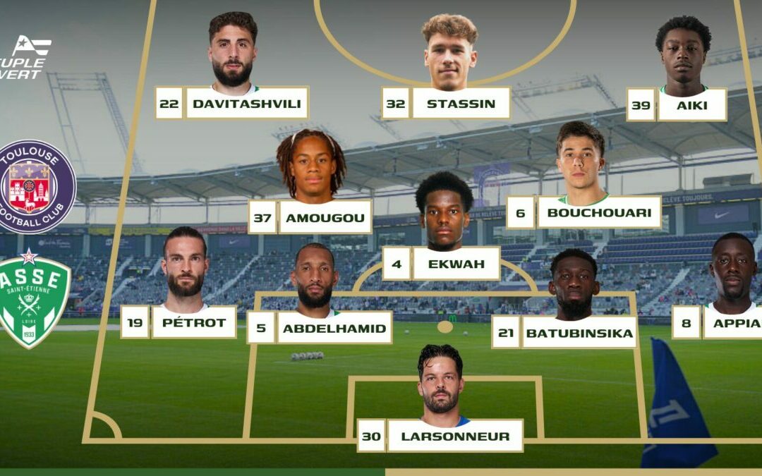 ASSE : Vers 2 choix forts dans le XI à Toulouse !