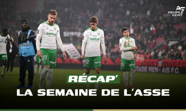 Humiliation, encore : la semaine de l'ASSE