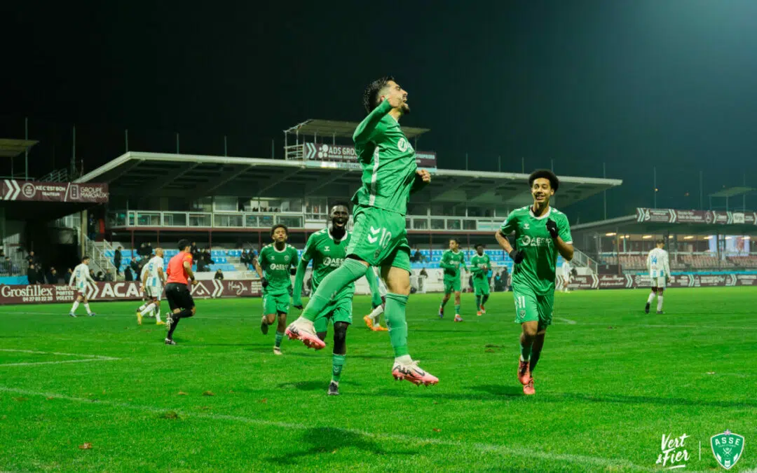 ASSE : Le doublé de Miladinovic en images !