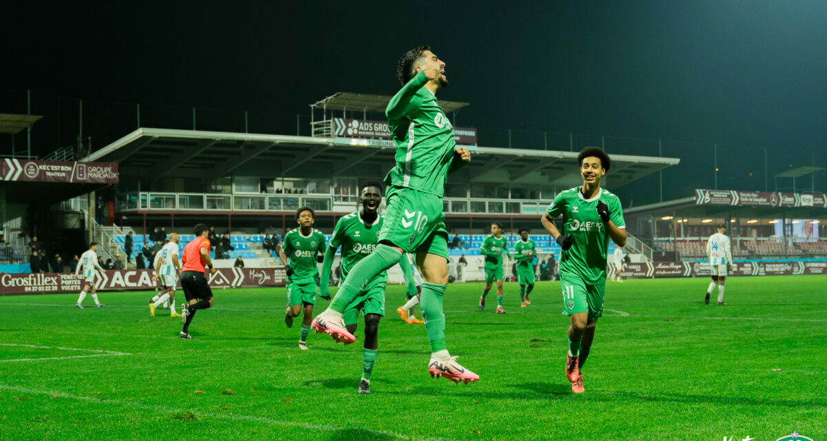 ASSE : Le doublé de Miladinovic en images !