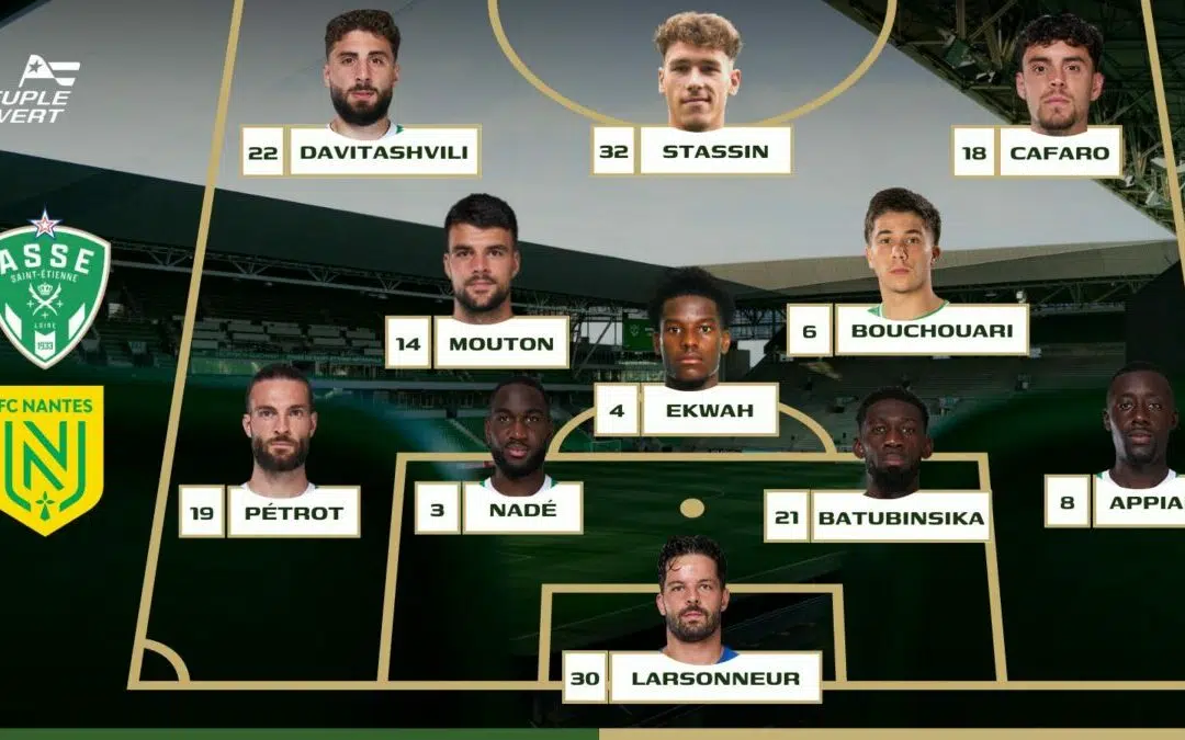XI Probable ASSE : Horneland remet les mêmes qu’à Paris ?