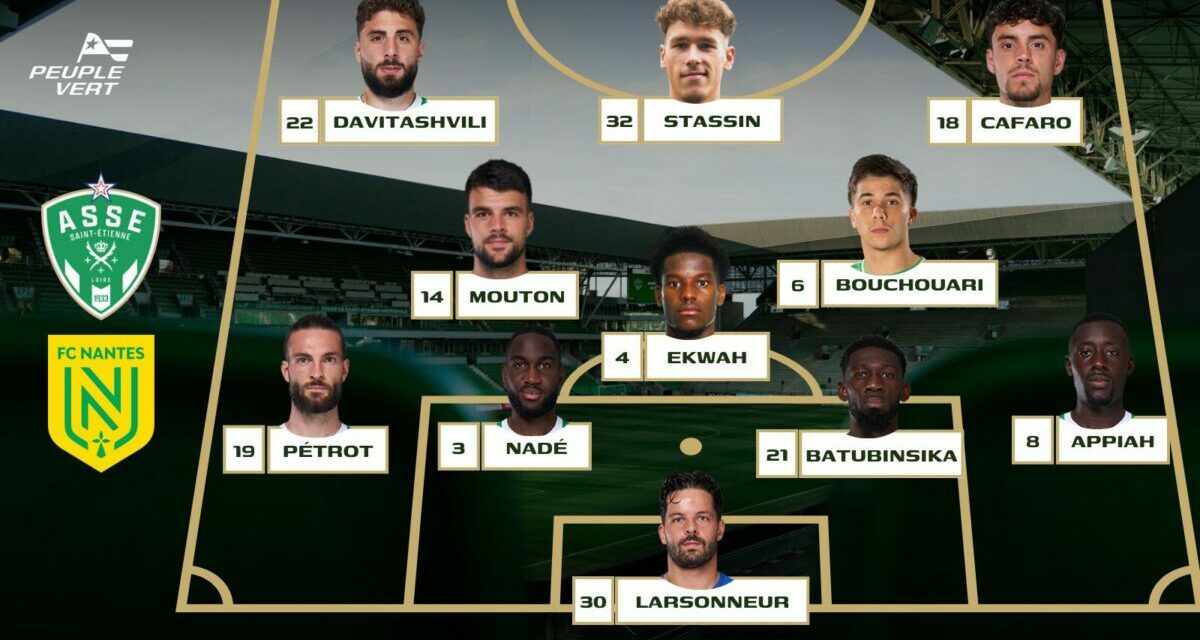 XI Probable ASSE : Horneland remet les mêmes qu’à Paris ?