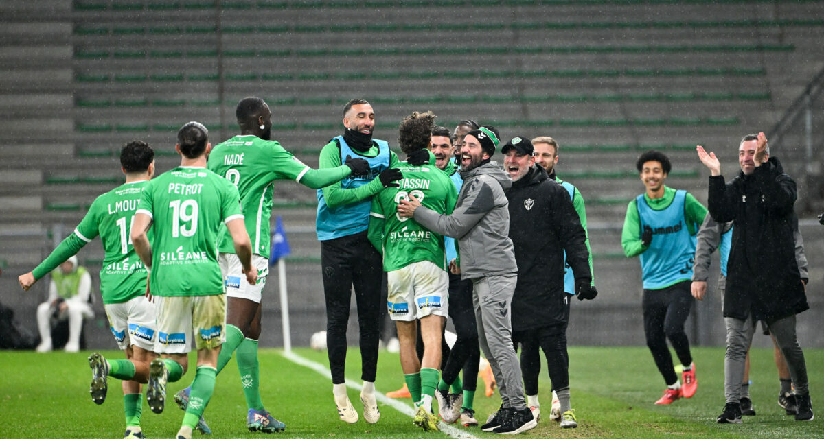 ASSE : Les chiffres bluffants du match contre Reims !