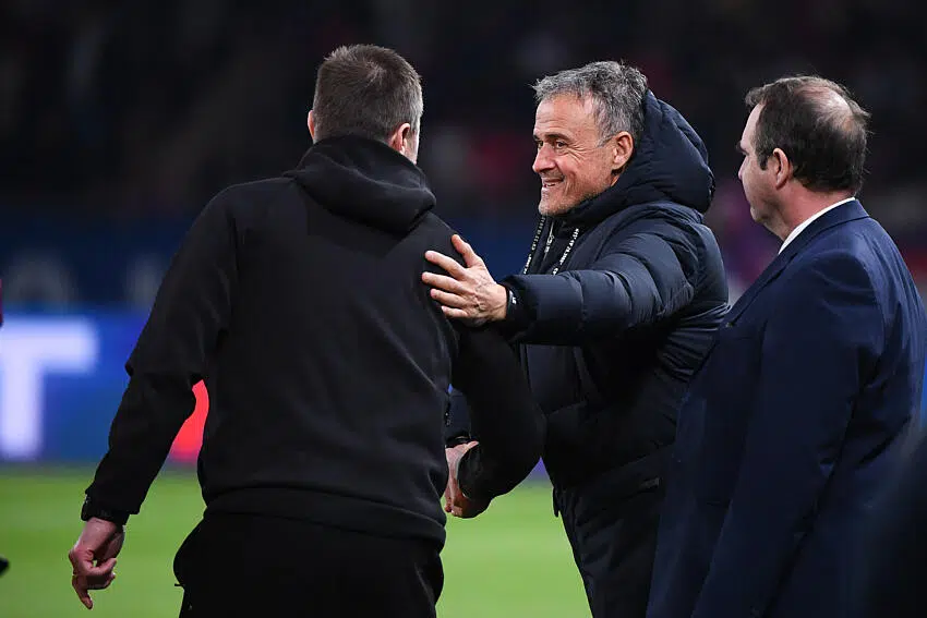 Luis Enrique (PSG) encense l’ASSE et Geoffroy-Guichard