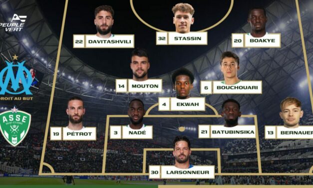 XI Probable ASSE : Quel latéral droit face à l’OM ?