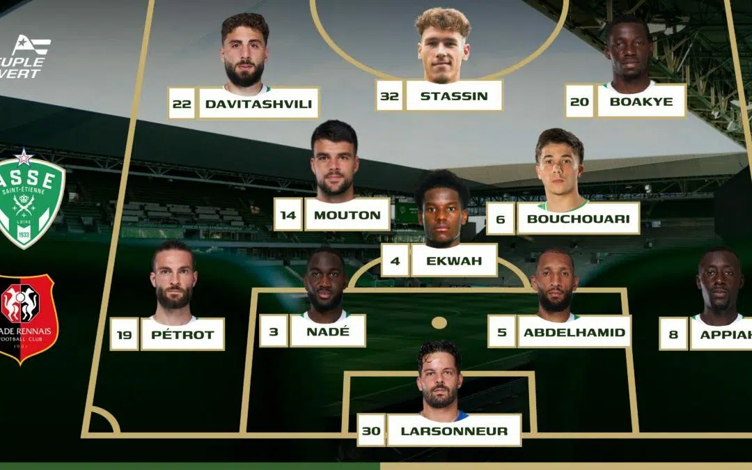 Compo Probable ASSE : Une défense inédite pour Horneland !
