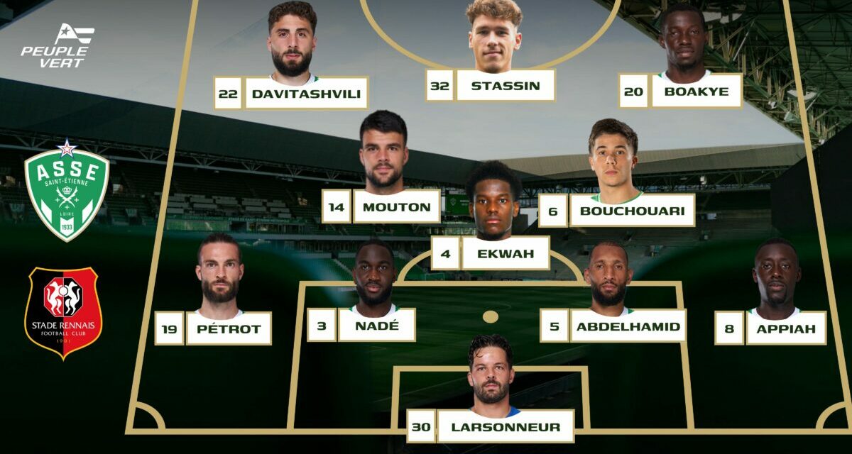 Compo Probable ASSE : Une défense inédite pour Horneland !