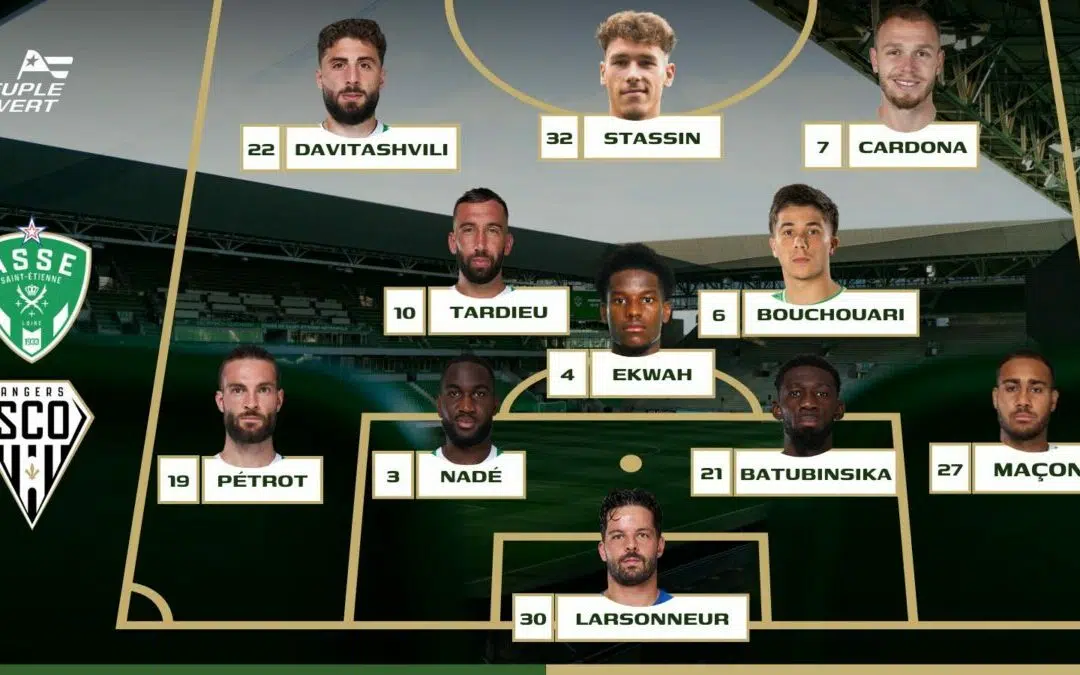 XI Probable ASSE : Horneland change encore de défense !