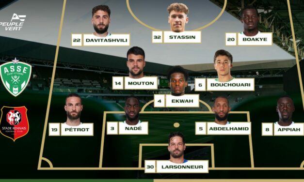 Compo Probable ASSE : Une défense inédite pour Horneland !