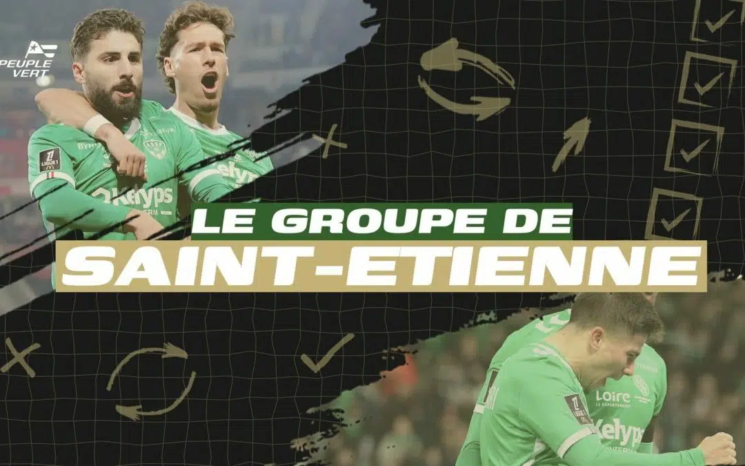 ASSE : Le groupe pour défier Rodez avec Stassin