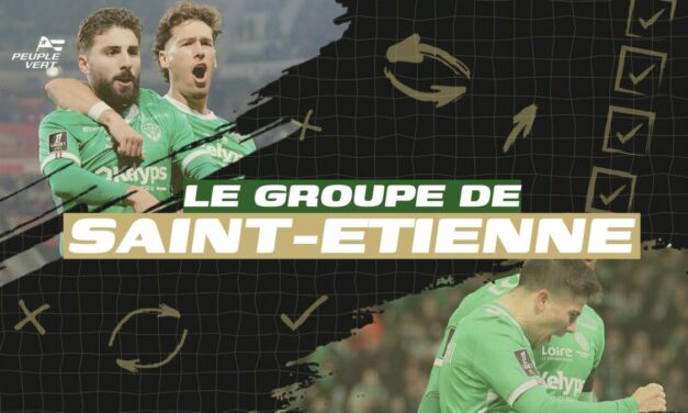 Ligue 1 : Le groupe de l'ASSE avec un retour !