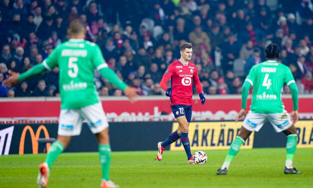 Un lillois avoue une part de chance contre l'ASSE !