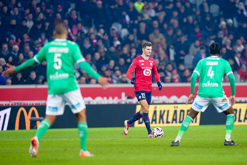 Un lillois avoue une part de chance contre l'ASSE !