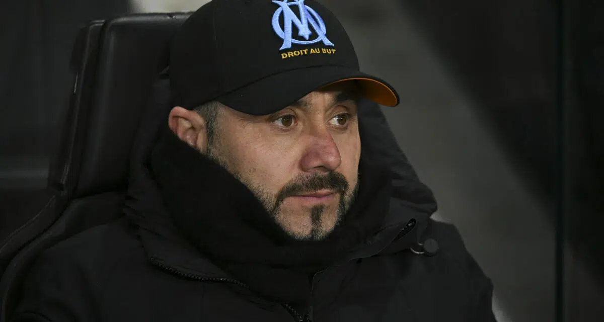 OM : Roberto De Zerbi pr&eacute;vient avant l&rsquo;ASSE