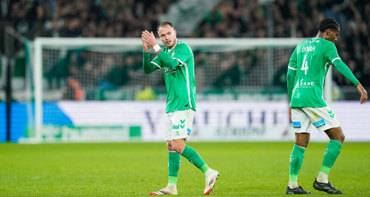 ASSE - Angers : Irvin Cardona, double buteur, veut positiver