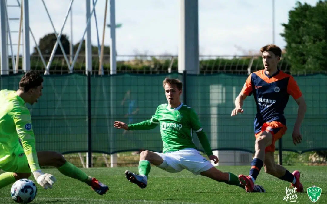 Challenge Espoirs : L'ASSE chute à Montpellier