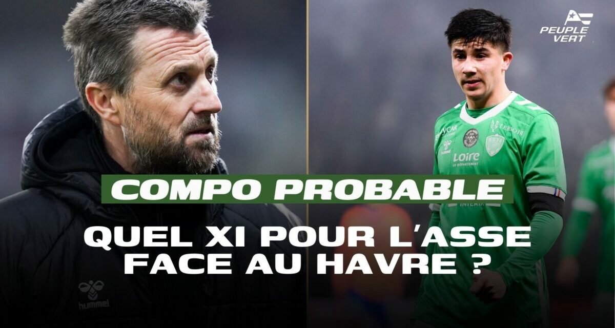 XI probable ASSE : Défense inédite pour les Verts !