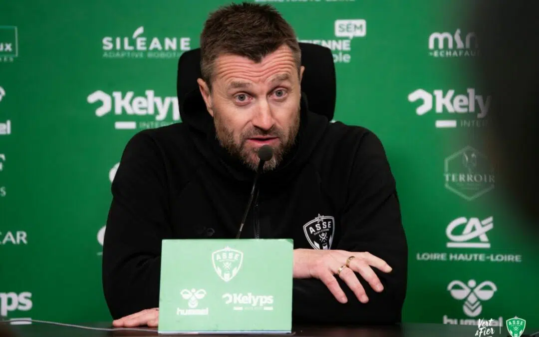ASSE : Horneland éxige de l'élégance, même dans la défaite !