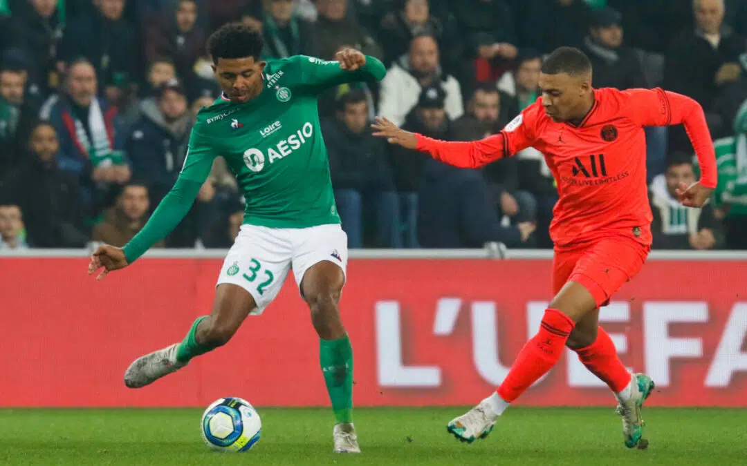 Kylian Mbappé vient au chevet de Wesley Fofana - ASSE