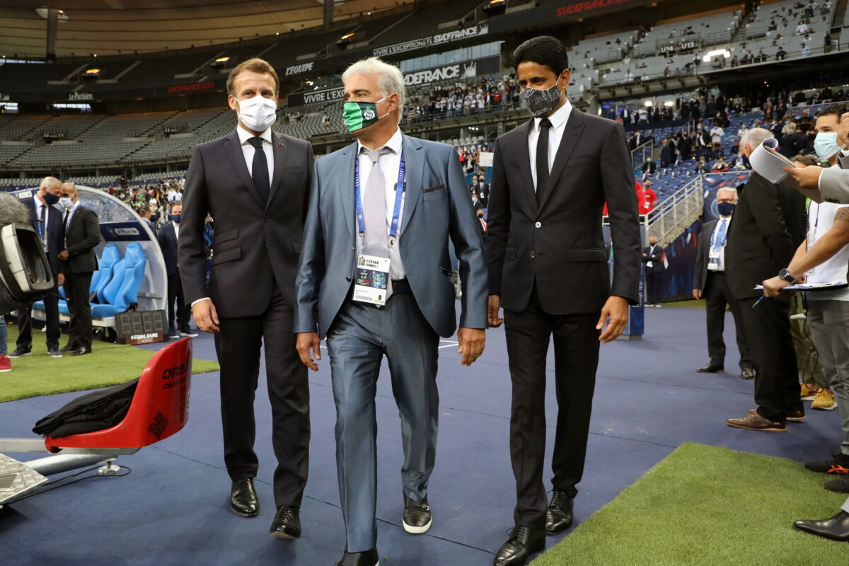 L’ex-président de l’ASSE aperçu avec l’écharpe du PSG