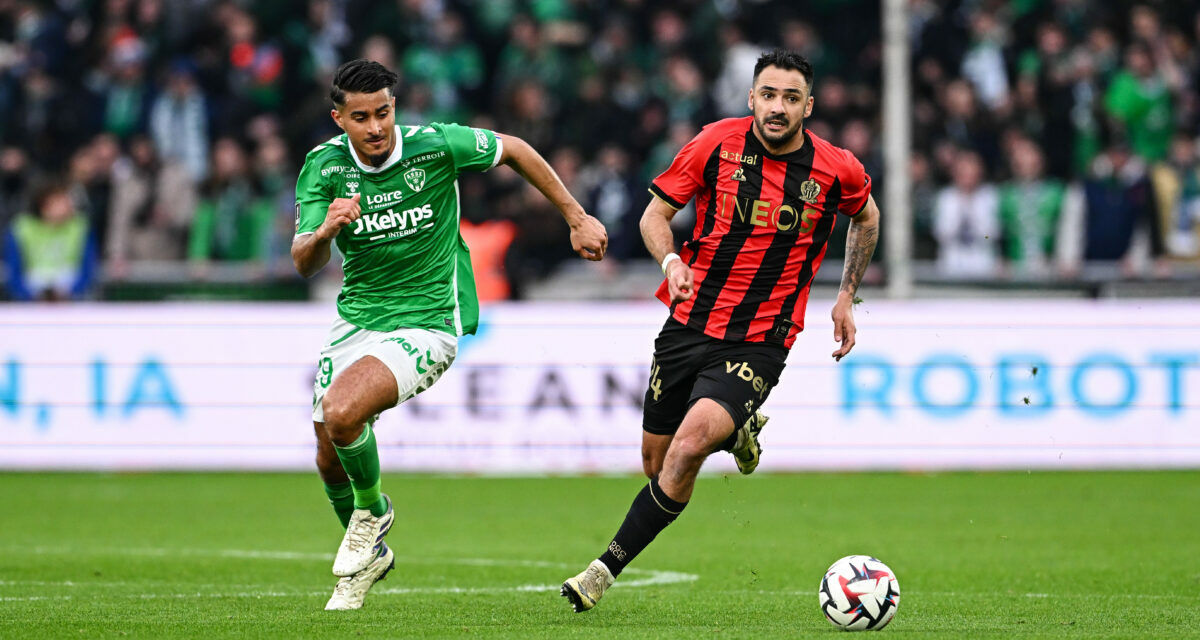 ASSE-Nice : Les Verts ne créent pas l'exploit face aux Aiglons !